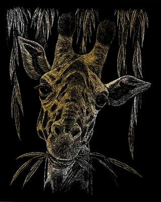 GOLD FOIL GIRAFFE