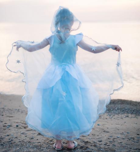 Snow Queen Cape Size 5-7