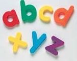 GIANT MAGNETIC LETTERS (40PC)