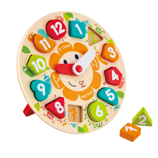 Chunky Clock Wooden Puzzle