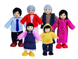 Happy Family Asian