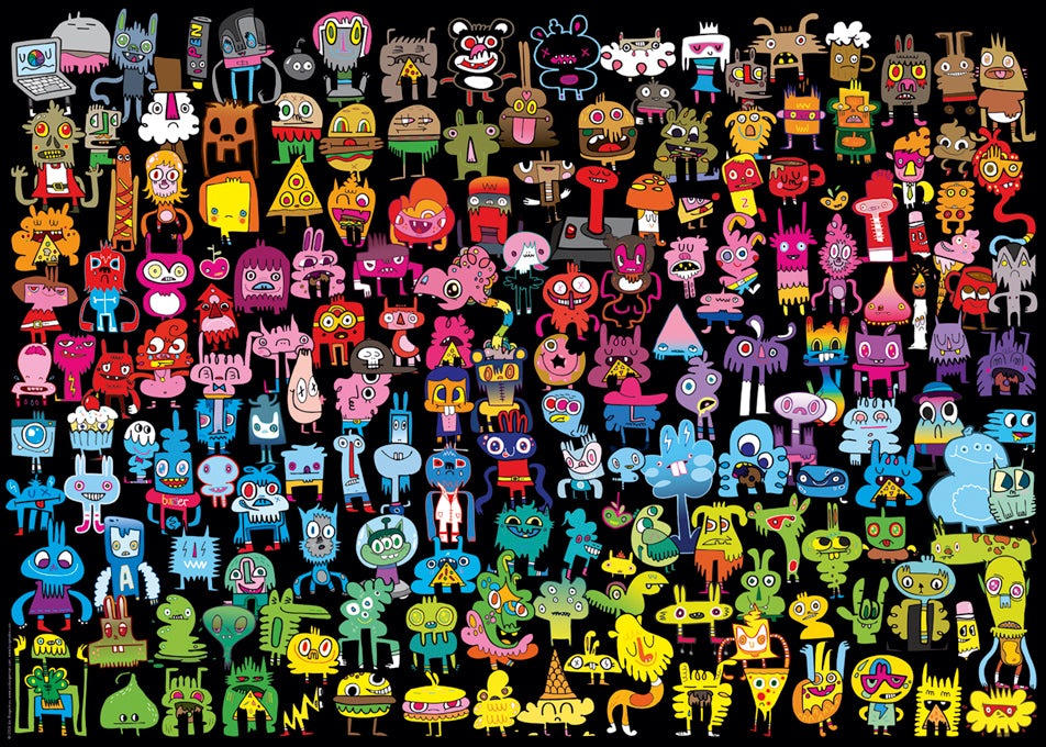 Doodle Rainbow 1000pc