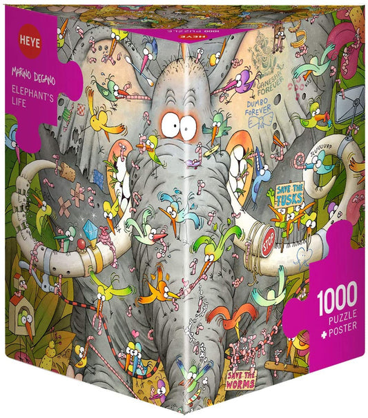 Elephant's Life 1000pc