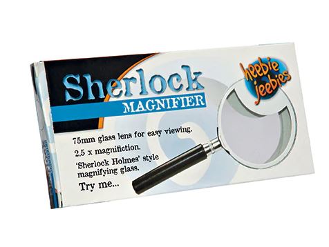 Sherlock Magnifier 2.9" Glass Lens 2.5X