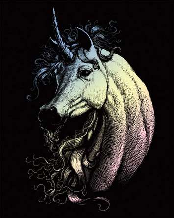 HOLOGRAPHIC PROUD UNICORN