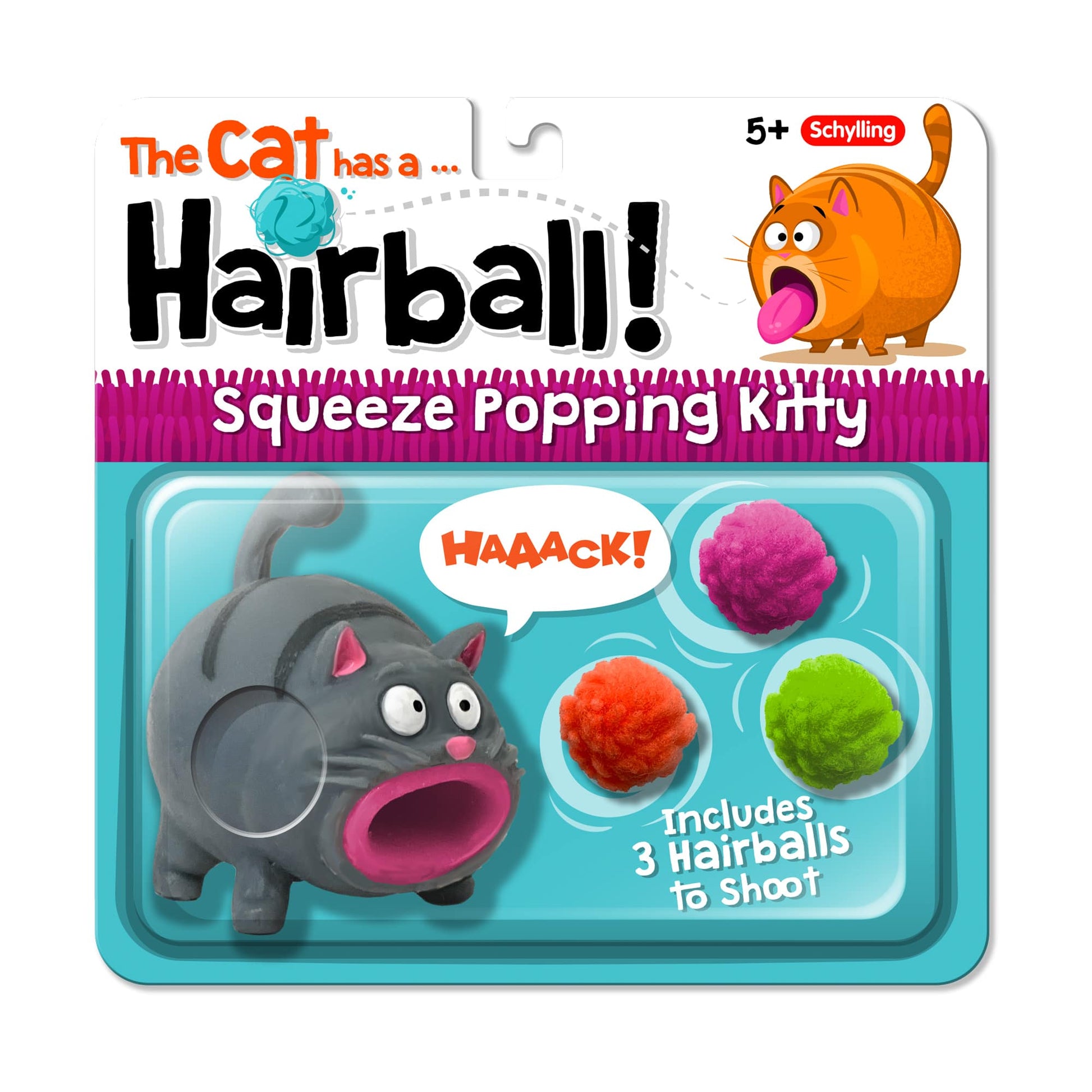 The Cat has a ....Hairball!