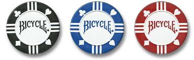 Bicycle 100 Poker Chips Set