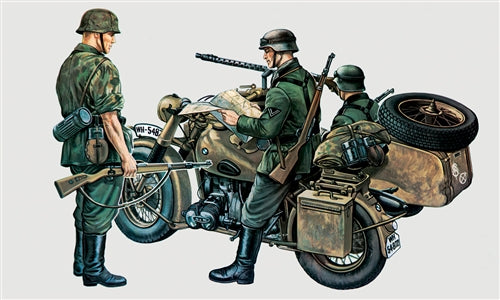 BMW R75 with Sidecar 1/35