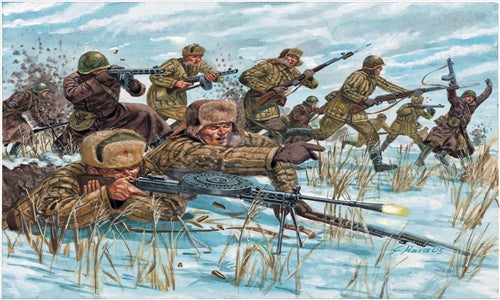 Russian Infantry WWII 1/72