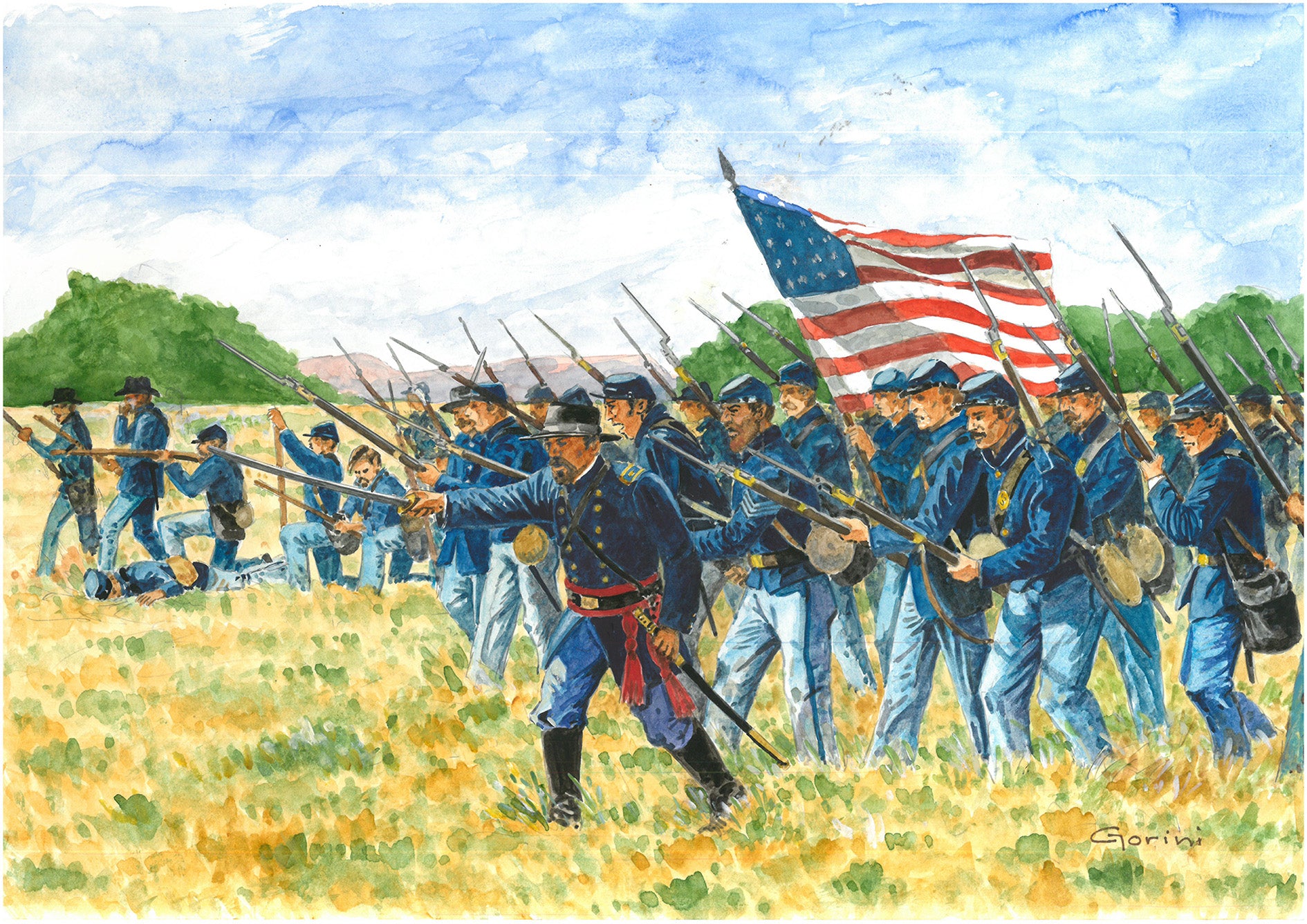 Union Infantry 1/72