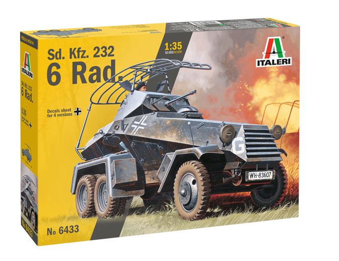 'R' Sd. Kfz. 232 6 Rad. 1/35