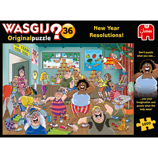 Wasgij? New Years Resolutions! 1000pc-36