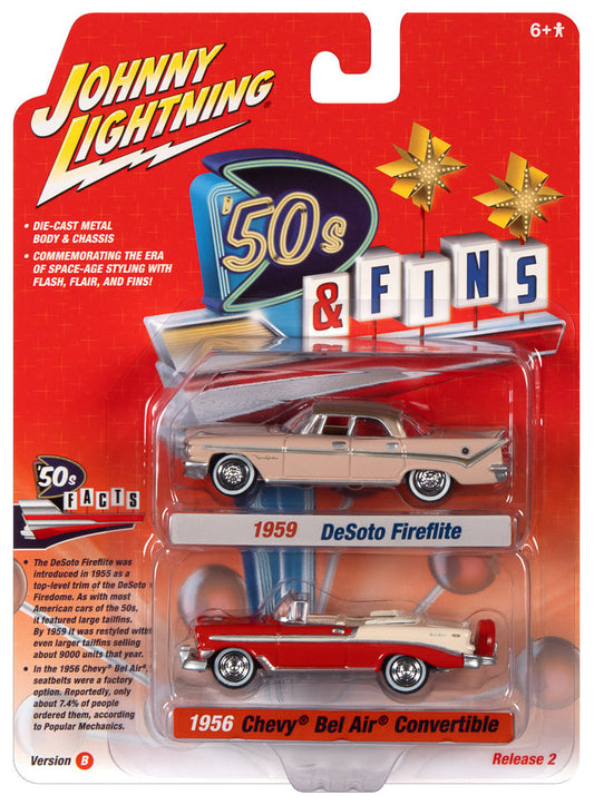 DeSoto Fireflite 1959 Chevy Bel Air Convertible 1956 1/64