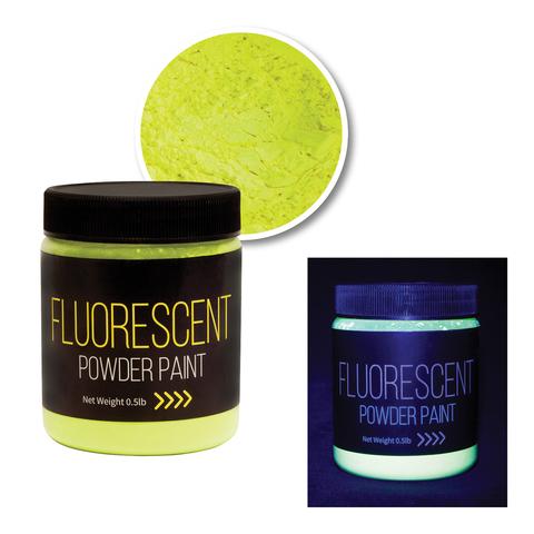 Fluorescent Powder Paint Yellow .5lb