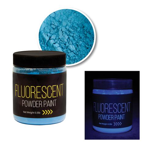 Fluorescent Powder Paint Blue .5lb