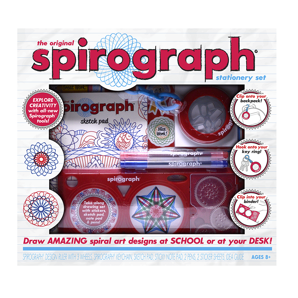 Spirograph Stationery Set