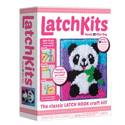 Latch Kits Panda 3D
