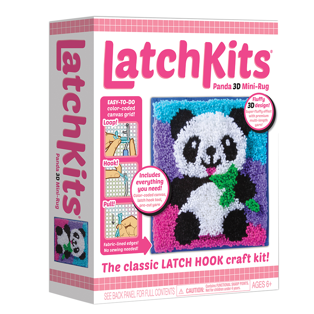 Latch Kits Panda 3D