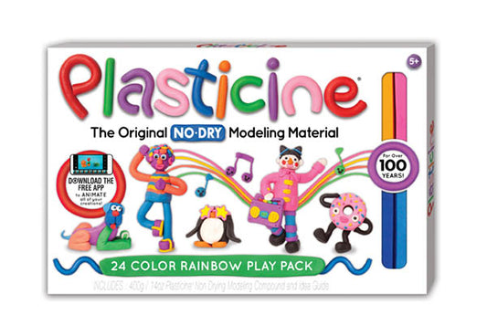 Plasticine 24 Color Rainbow Pack