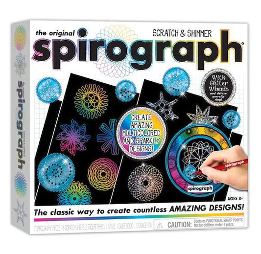 Spirograph Scratch & Shimmer