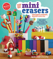 Klutz Mini Erasers Book & Activity Kit