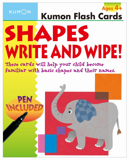 Shapes Write & Wipe! Flash Cards