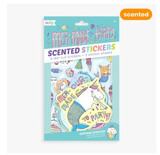 Scented Scratch Stickers Mer-Made to Par