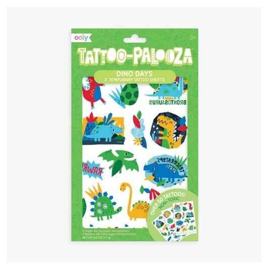 Tattoo Palooza Temporary Dino Days