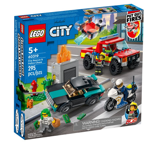 City Fire Rescue & Police Chase