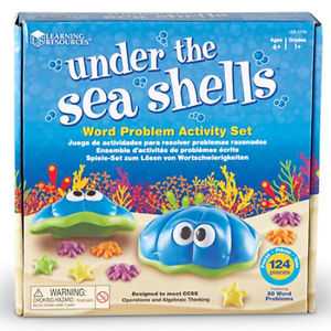 Under the Sea Shell Word Problem Activit