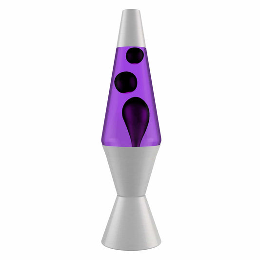 14.5" Lava Lamp Classic Silver Base