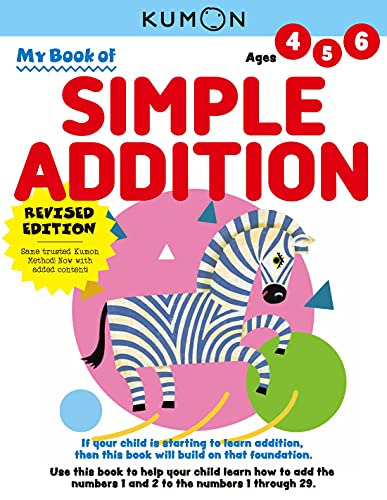 My Book of Simple Addition Ages 4-6