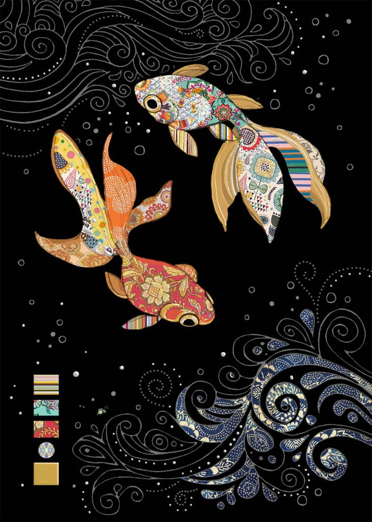 Jewels Two Fish Card