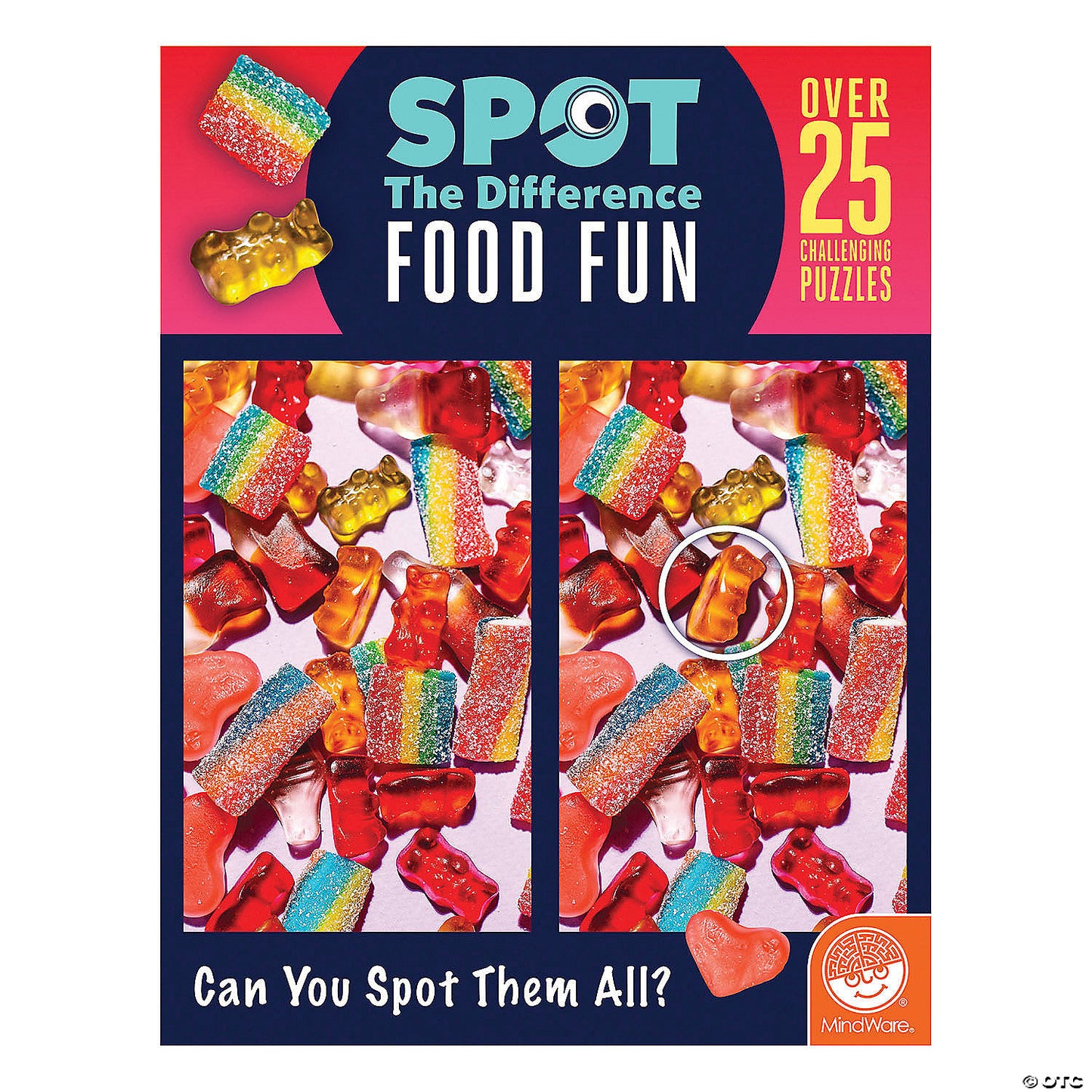 Spot the Difference Food Fun Book