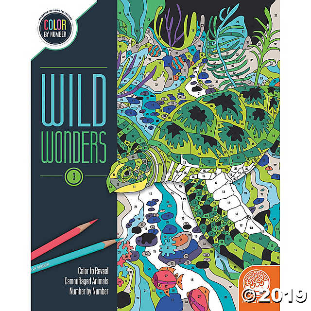 Color by Number Wild Wonders (3)