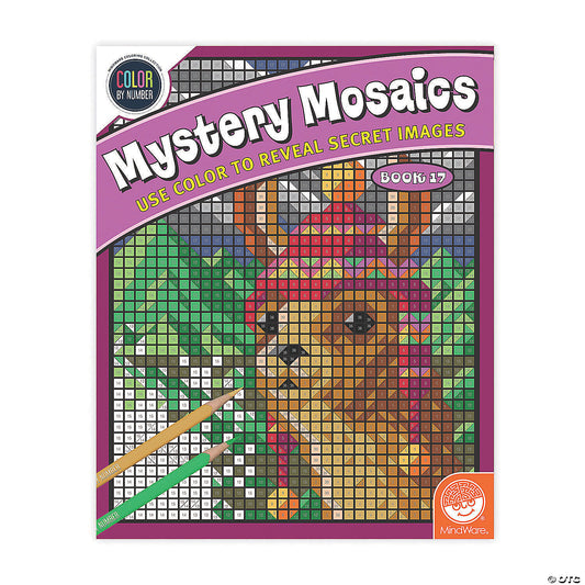 Color By Number Mystery Mosaics #17