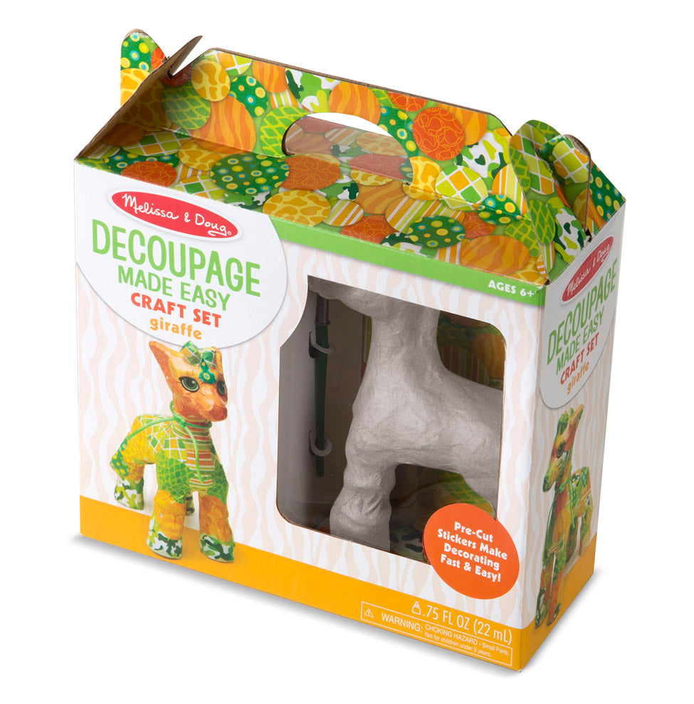 Decoupage Made Easy Craft Set - Giraffe