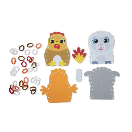 Loup It! Farm Puppets