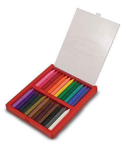 TRIANGULAR CRAYON SET (24PC)