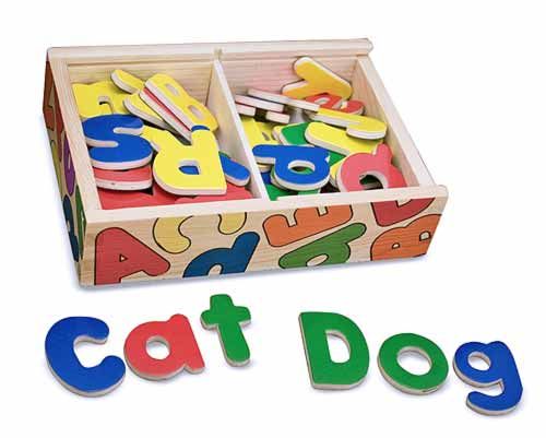 MAGNETIC WOODEN ALPHABET
