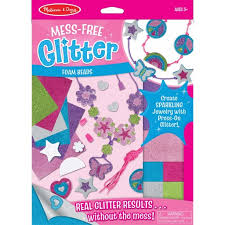 Mess Free Glitter Foam Beads