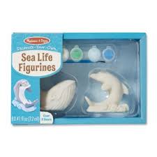 Decorate Your Own Sea Life Figurines