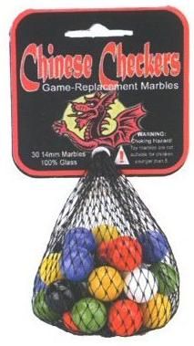 CHINESE CHECKERS MARBLES