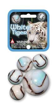 WHITE TIGER MARBLES