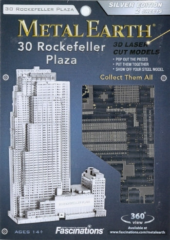Metal Earth Rockefeller Plaza