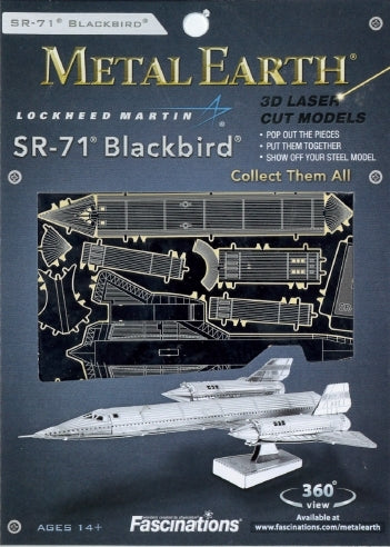 Metal Earth SR-71 Blackbird