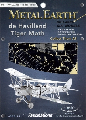 Metal Earth De Havilland Tiger Moth