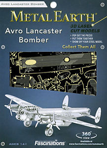 Metal Eath Avro Lancaster Bomber