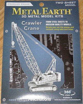 Metal Earth Crawler Crane