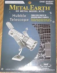 Metal Earth Hubble Telescope